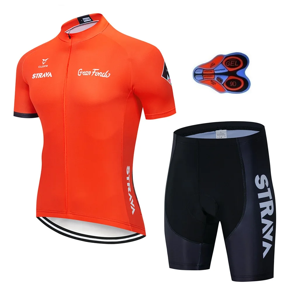 Лето Strava майки для велоспорта мужские велокоманда одежда с коротким рукавом велосипедная одежда Maillot Ropa Ciclismo Uniformes велосипедная одежда - Цвет: C8