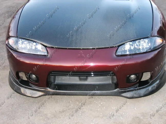 1997-2000 Mitsubishi Eclipse P2 Style Front Lip CF (11)