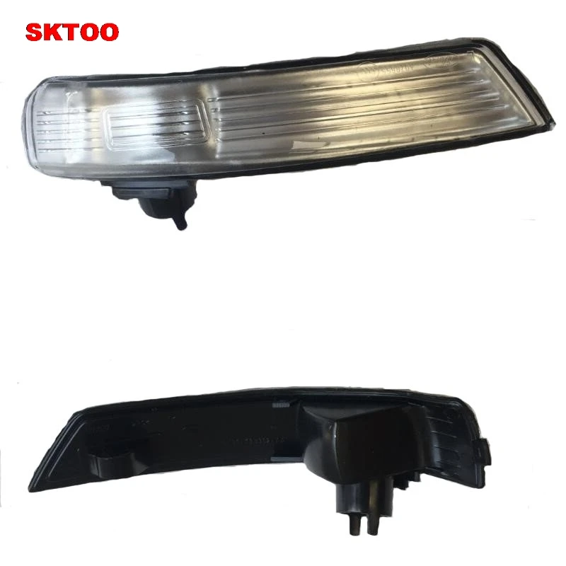 Lâmpada de Luz para Ford Par de Espelho Sktoo Turn Signal Corner Tela Sombra Tampa da Focus Mondeo 2 3 8 luz capa da lâmpada sombra tela para ford focus 2 3 mondeo