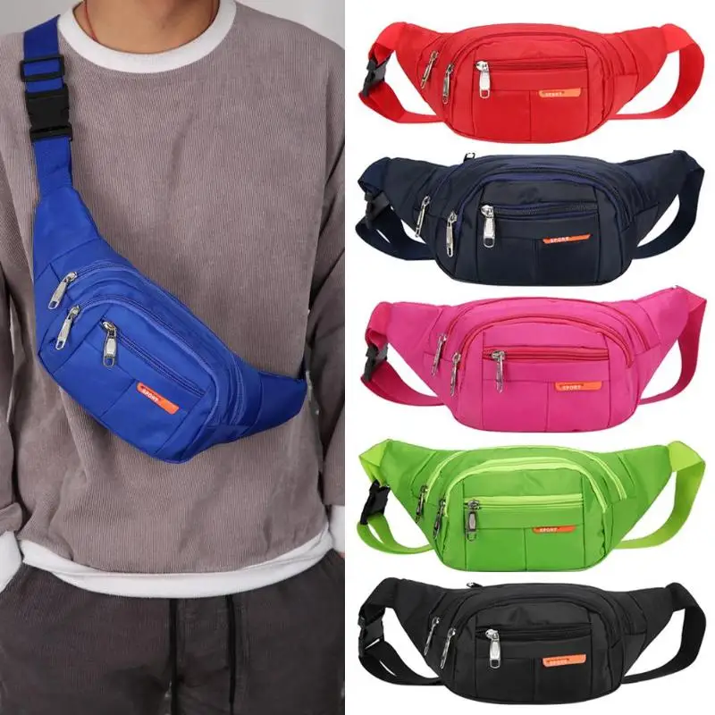 Waterproof Waist Bags Running Fanny Pack Women Waist Pack Pouch Belt Bag Men Phone Pocket Case Camping Hiking Sports Bag