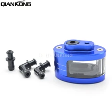 R QIANKONG CNC тормозной жидкости чашки универсальный скутер резервуар масло чашки Байк для Honda Yamaha Suzuki Kawasaki Ducati BMW R1200GS