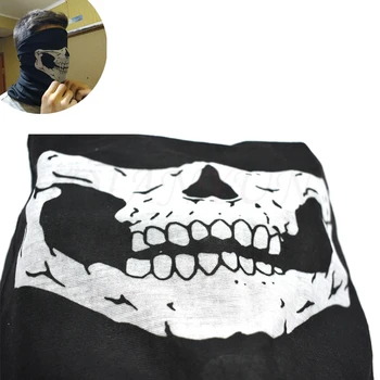 

Motorcycle Mask Skull Ghost Maske Biker Motor Face Shield Windproof Outdoor Face Masks Scarf Handsome Unisex Mask