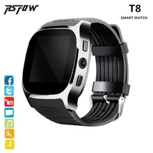 RsFow T8 Bluetooth Smart Watch Support SIM TF Card With Camera Sports Wristwatch Music Player For Android phone PK M26 DZ09 A1