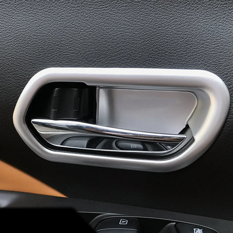 Для Nissan Kicks ABS матовая внутренняя дверная ручка для автомобиля Накладка для автомобиля Стайлинг авто аксессуары