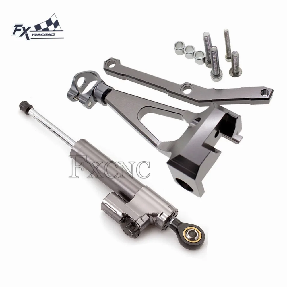 

CNC Motorcycle Stabilizer Steering Damper Mounting Bracket Support Kit For Yamaha MT-09 MT09 MT 09 2013-2017 2014 2015 2016