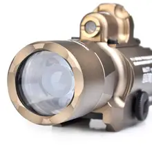 Ночное оружие X400U ультра светодиодный тактический подсветка для оружия светильник с красным лазерным фонариком для охоты NE01009