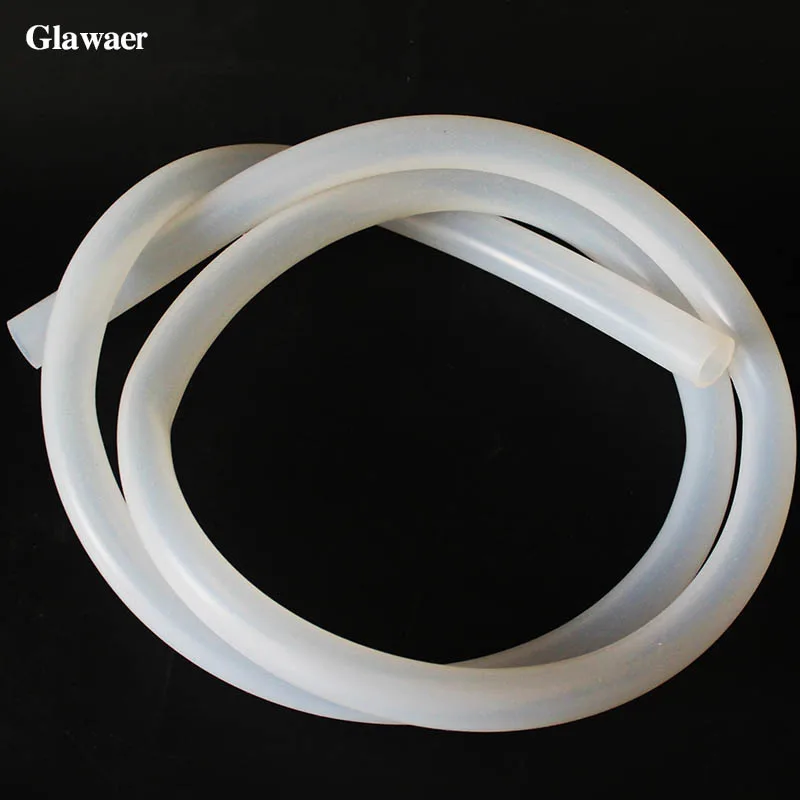 1pcs 19mm or 14mm connect valve glass tube pipe stem silicone glass hookah shisha accessories handle