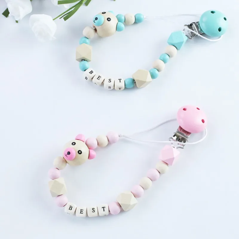 

Newborn Baby Feeding Pacifiers Clip Anti-chain Infant Dummy Clip Holder Infant Newborn Pacifier Chain