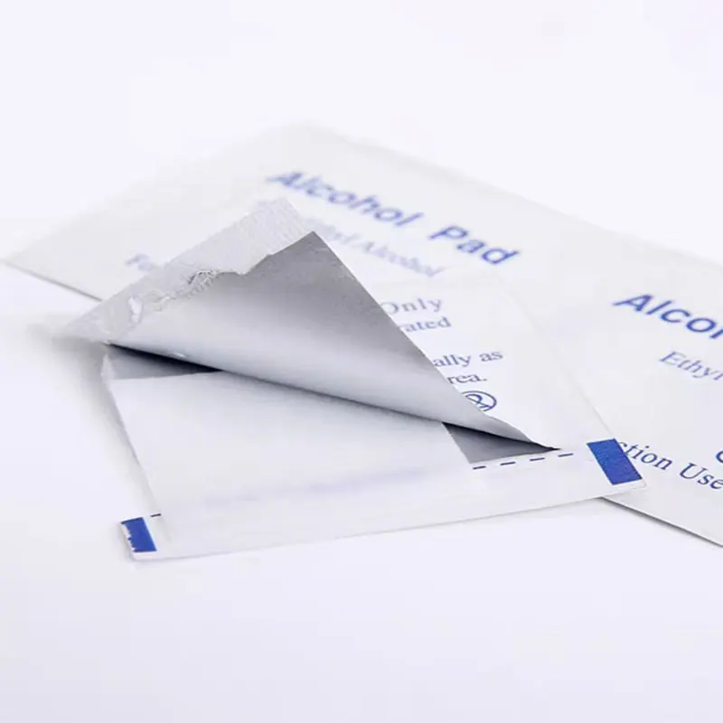 

100Pcs Disposable Medical Sterilization Alcohol Disinfection Emergency Clean Sterilization Cotton Sheet First Aid
