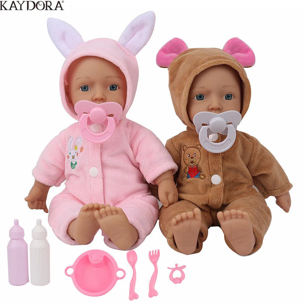 KAYDORA 25 см кукла для новорожденных живая детей Playmate девочек и мальчиков Kawaii мини 10