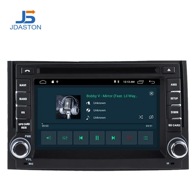 JDASTON Android 10 автомобильный dvd-плеер для hyundai H1 STAREX gps навигация 2 Din автомагнитола стерео Мультимедиа wifi Bluetooth RDS карта