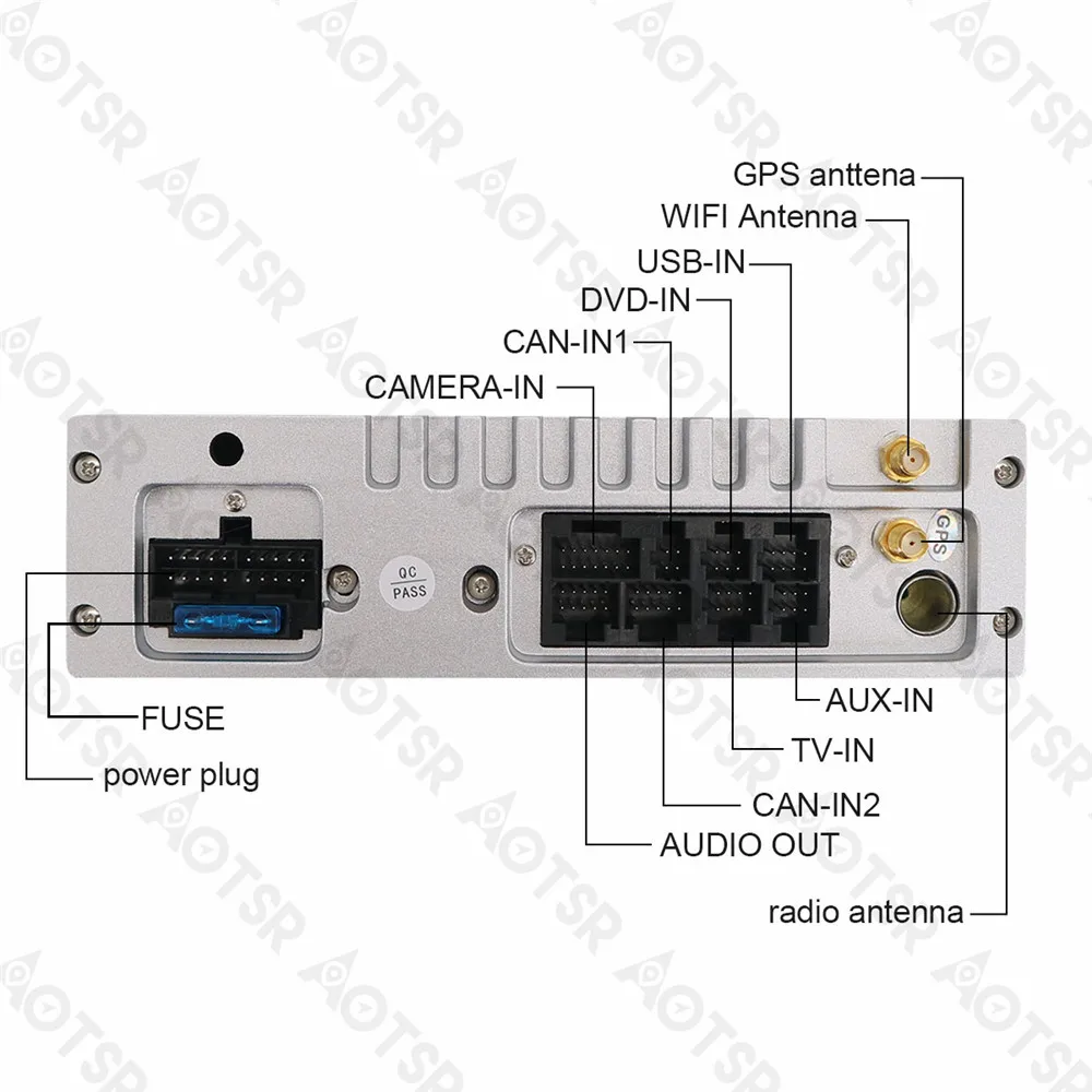 Discount Aotsr Android 7.1 GPS navigation Car DVD Player Tesla Style For KIA Cerato/K3/Forte 2013-2017 Multimedia Radio Recorder 1 DIN 4