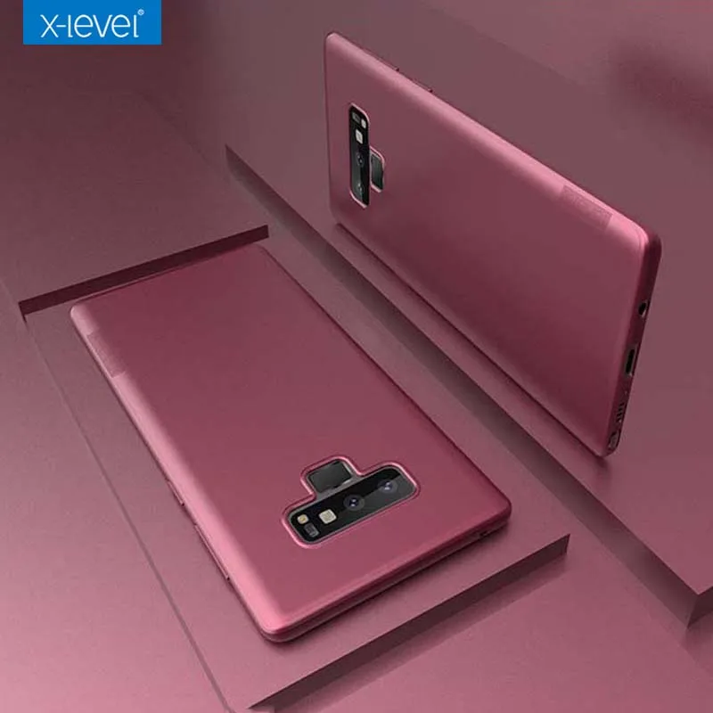 

Case for Samsung Galaxy Note 9, X-Level Guardian Ultra Thin Soft Tpu Back Cover Frosted Case for Samsung Note 9 phone case bags