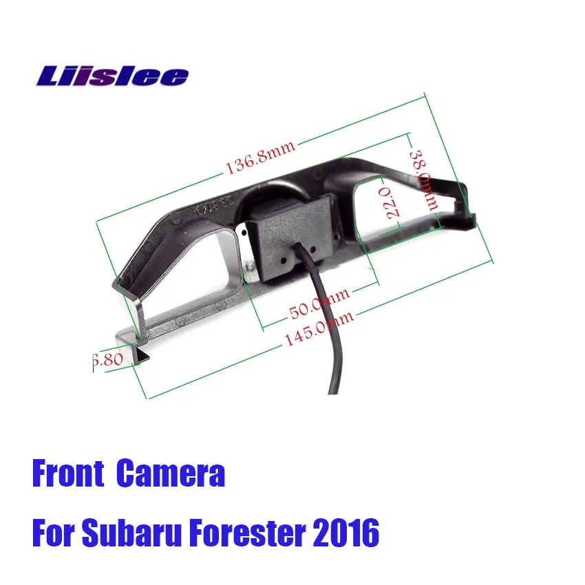 Принадлежности для парковки логотип автомобиля фронтальная камера для Subaru Forester Водонепроницаемый ночного видения CCD