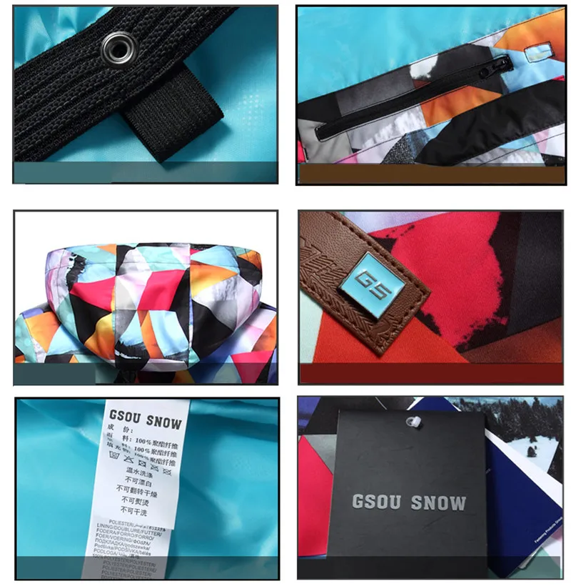 snowboard jaquetas de esqui na neve ao