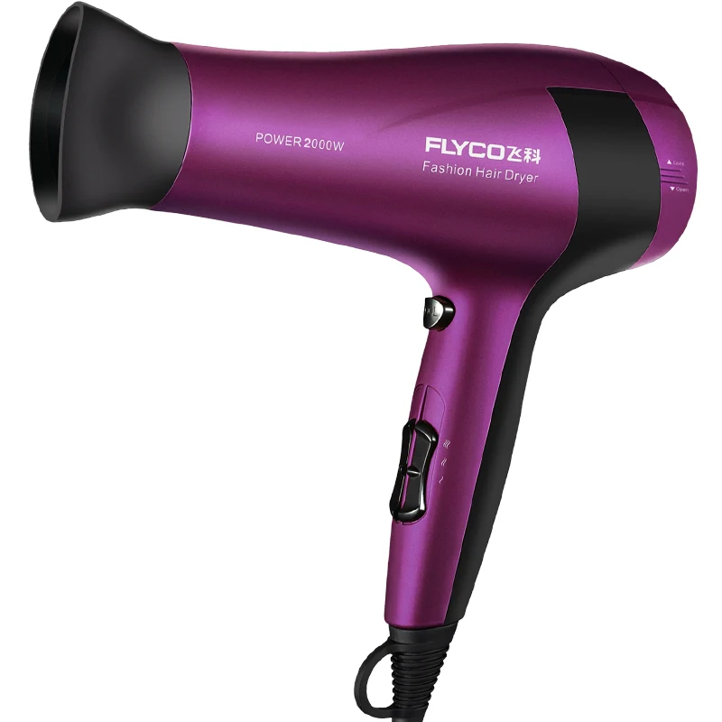 

2000W Hair Dryer Water Blower Household Barbershop High Power Hot and Cold Wind Anion Mini Portable Hair Care 6 Files