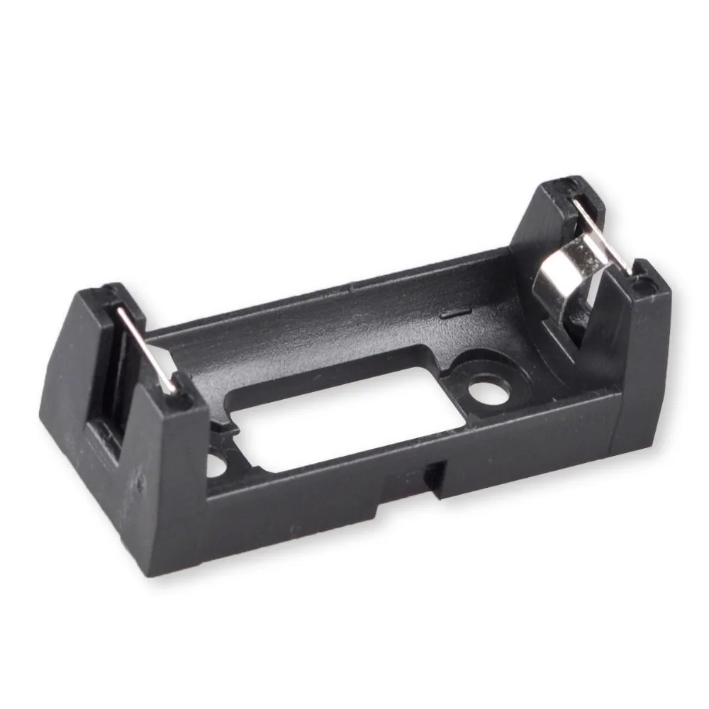 50PCS/LOT LIR123A CR123A 16340 Pro Power Battery Box Holder Clip Case with PCB Pins Solder Mounting Lead Mount |