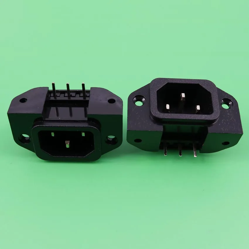 Cpu Inlet Plug 1pcs/lot IEC320 C14 inlet Power Socket Plug Industrial socket Plug ...