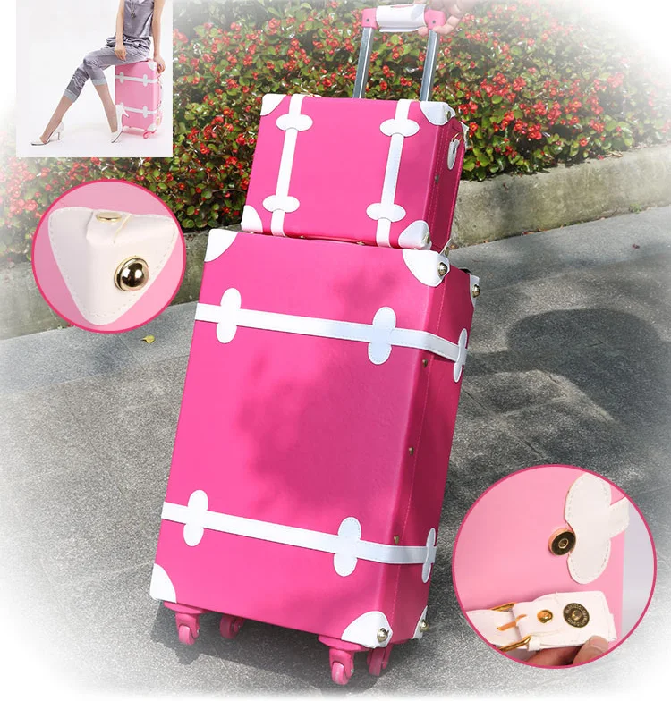 Набор чемоданов комплект багажных сумок на колесиках Спиннер тележка чехол 2" посадочные колеса женский косметический чехол для багажа дорожные сумки