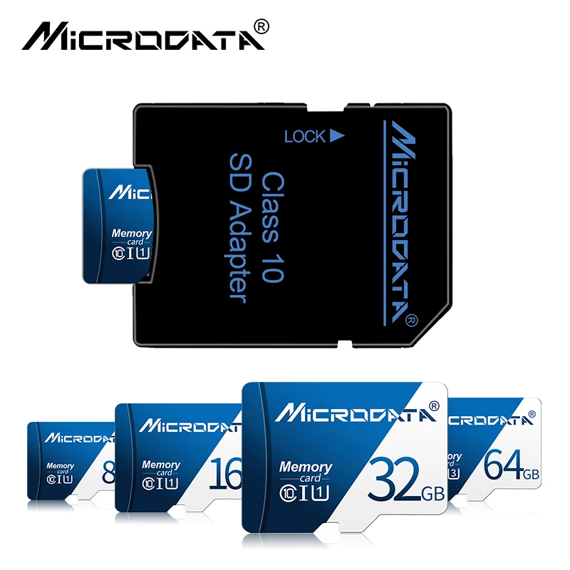 Высококачественная карта памяти Micro SD, класс 10, TF карта Microsd, 64 ГБ, 32 ГБ, 16 ГБ, 8 ГБ, внешний флеш-накопитель, флэш-диск памяти