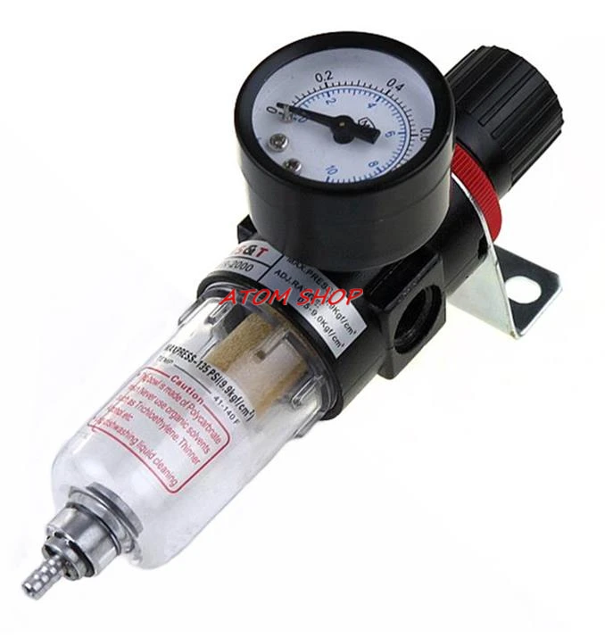 Oil Water Separator G1 / 2 inch Compressed air Pressure Regulator air ...