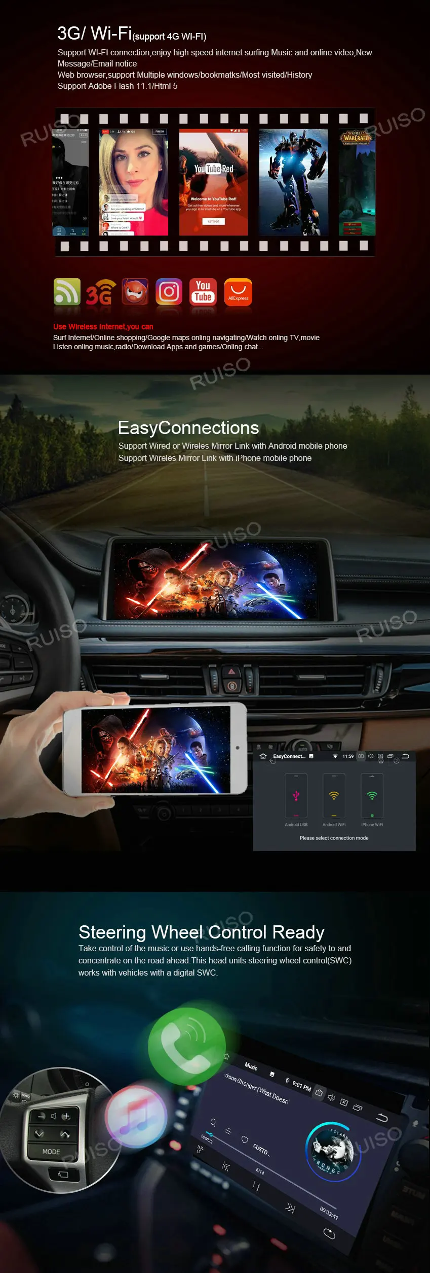 Cheap Quad-Core Android 9.0 Car DVD player for CHEVROLET AVEO car audio multimedia gps head unit device stereo support DAB OBD2 DVR 5