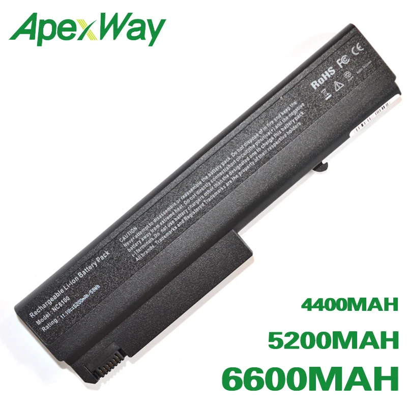 Аккумулятор ApexWay для ноутбука HP Business Notebook NC6400 NX5100 NX6100 Series NX6110 NX6115 NX6120 | Компьютеры