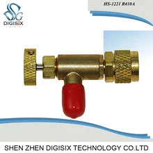 HS-1221 R410A заряжаемая система охлаждения адаптер хладагента удержания регулирующий клапан кондиционер клапан зарядки