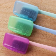 Разные цвета! 5 шт. портативная зубная щетка защита головы Чехол держатель крышки для дома путешествия Кемпинг для чистки зубов щетка крышка органайзер Инструменты