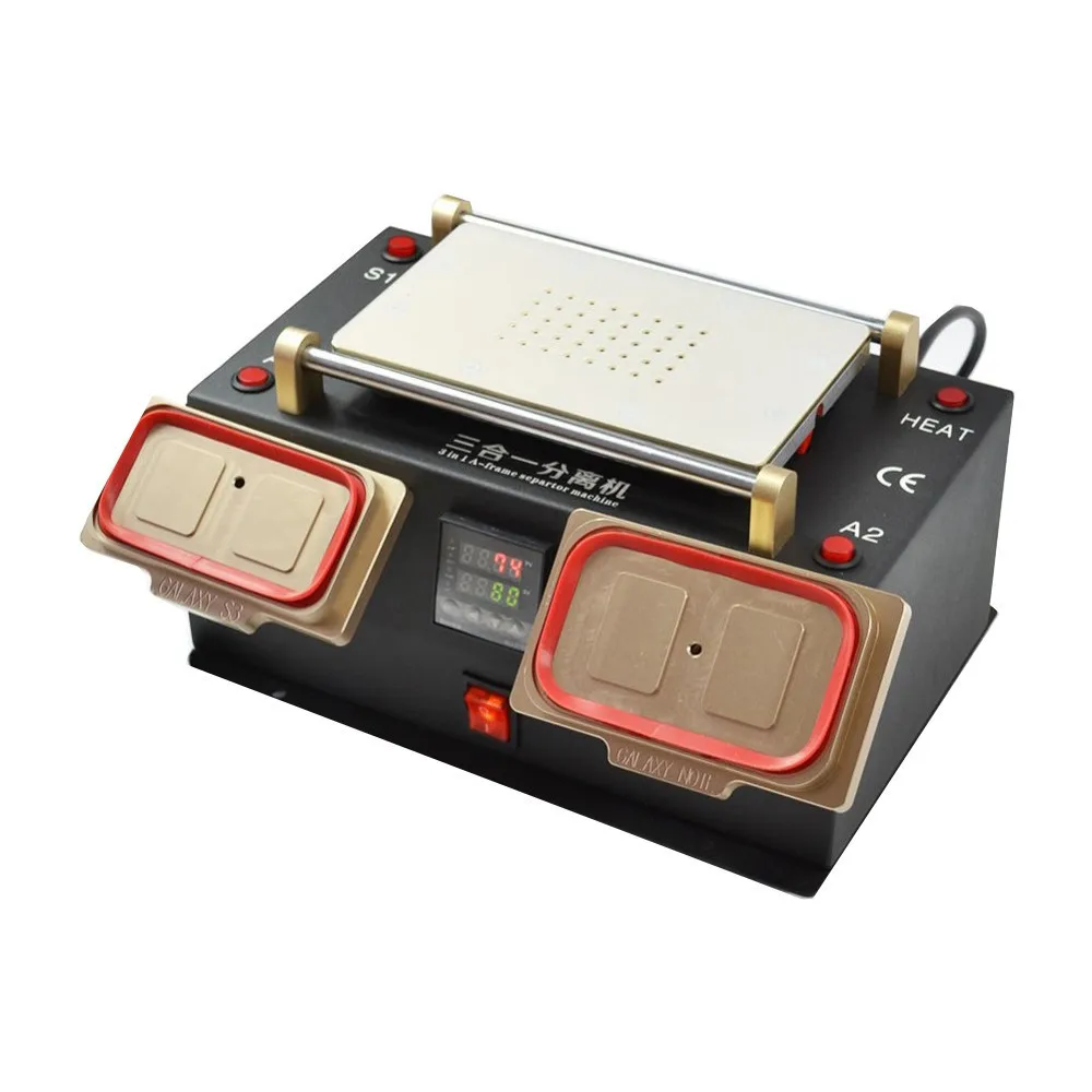 

3 in1 Vacuum LCD Separator / Preheater / Bezel Middle Frame Separator For iPhone Samsung Touch Screen Refurbish Repair Machine