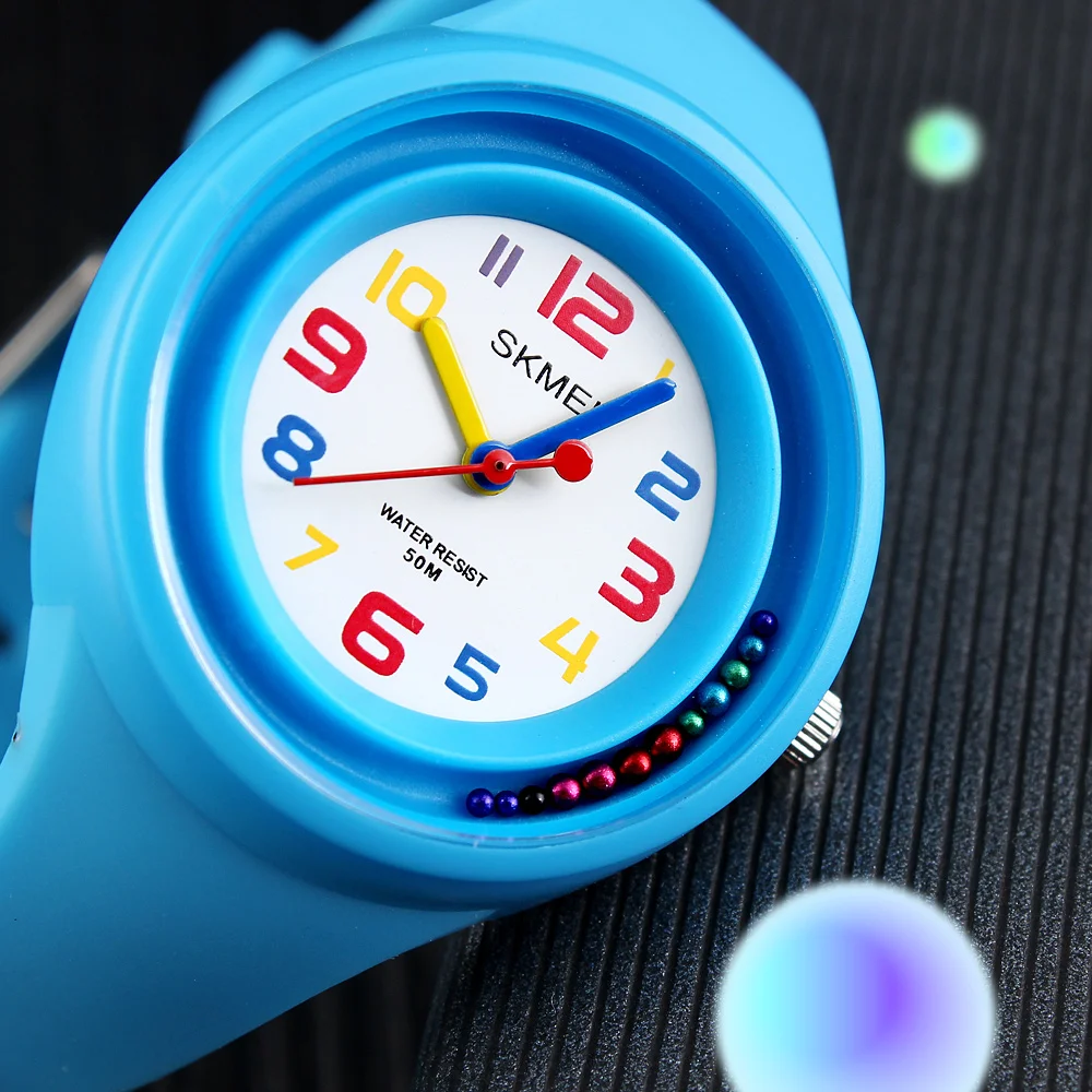 Крутые модные повседневные часы SKMEI, Детские кварцевые часы, детские часы с защитой от замораживания, детские часы для мальчиков и девочек, детские наручные часы