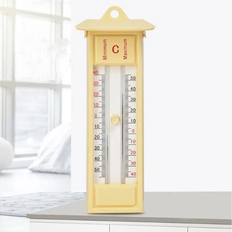 1 шт. промышленный стеклянный термометр u-образный термометр настенный монитор температуры Запись высокая/низкая температура