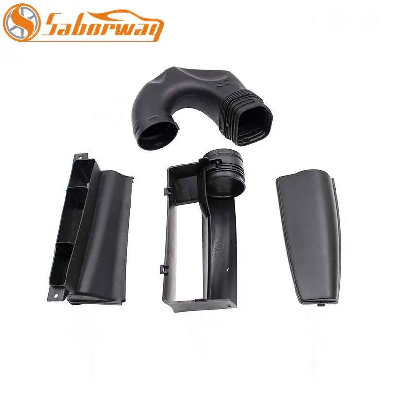 4PC Air Intake Pipe Cover Intake Manifold Deflector Board Connection