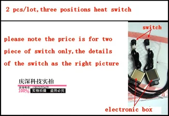 

2 pcs/lot,round three positions heat switch only,free shipping,