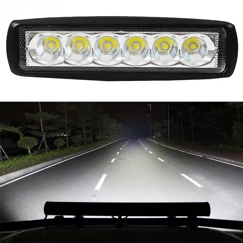 

Waterproof 10-30V 18W Aluminum Alloy Flood LED Work Light ATV Off Road Light Lamp Fog Driving Light
