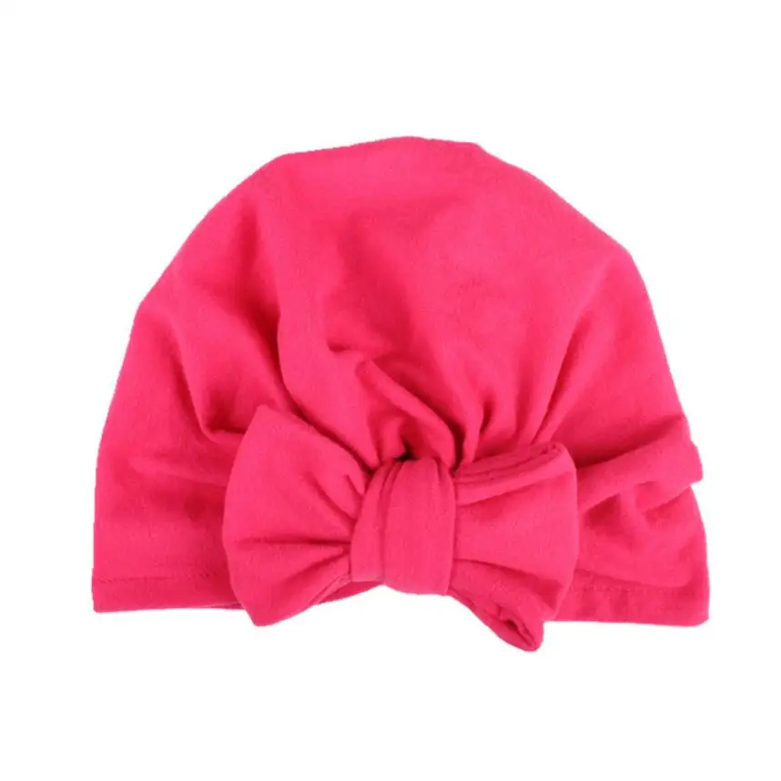 Детская шапочка для маленьких девочек с цветочным узором; головной убор; Детская повязка на голову; аксессуары для волос; 15