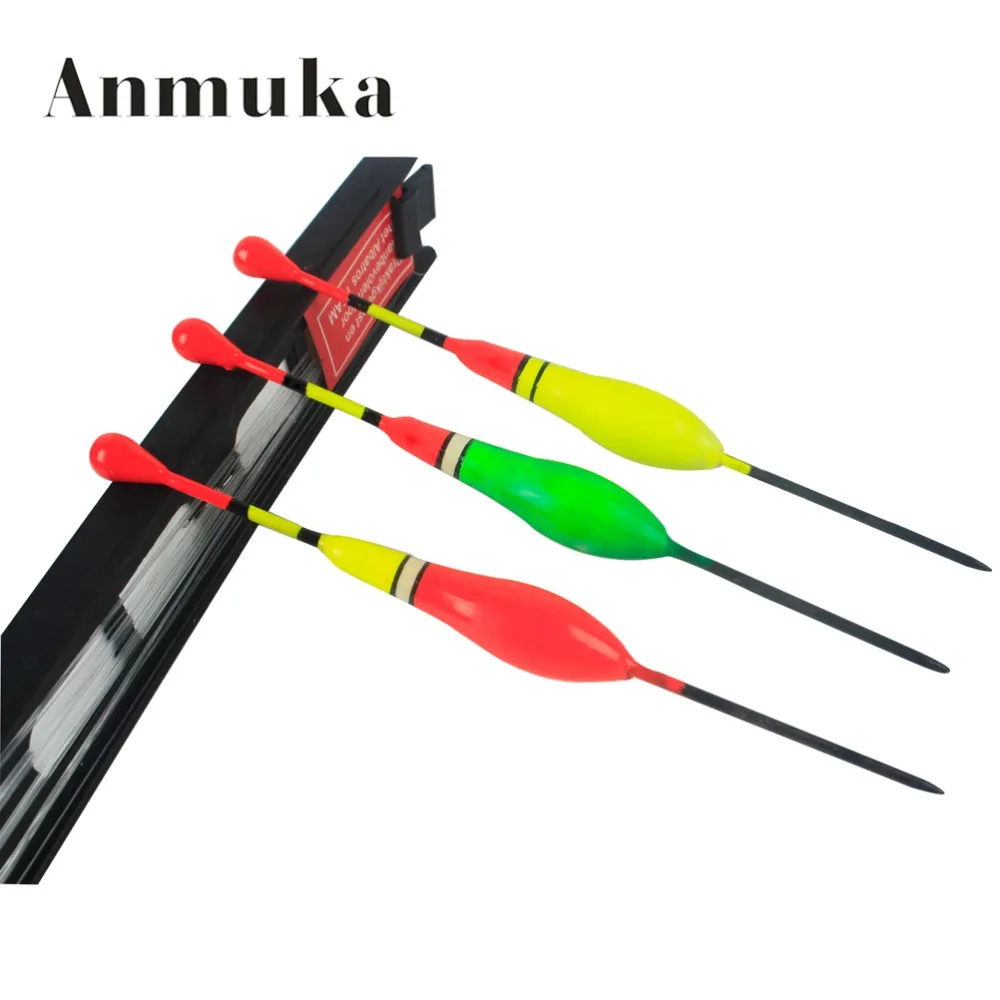 Anmuka HIgh Quanlity Material 3Pcs/lot Fishing Float Pole Float