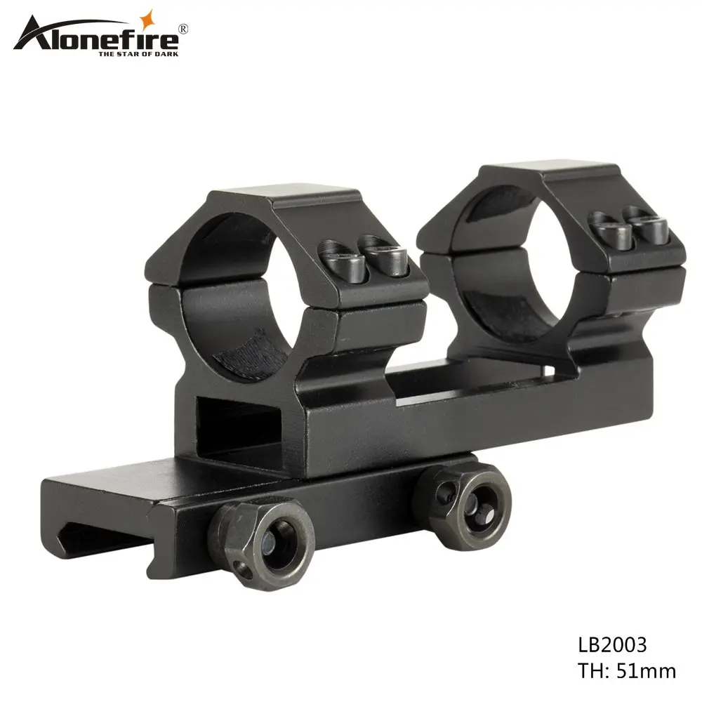 AloneFire LB2003 25 4 мм цельный прицел для винтовки двойной кольцо ласточкин хвост