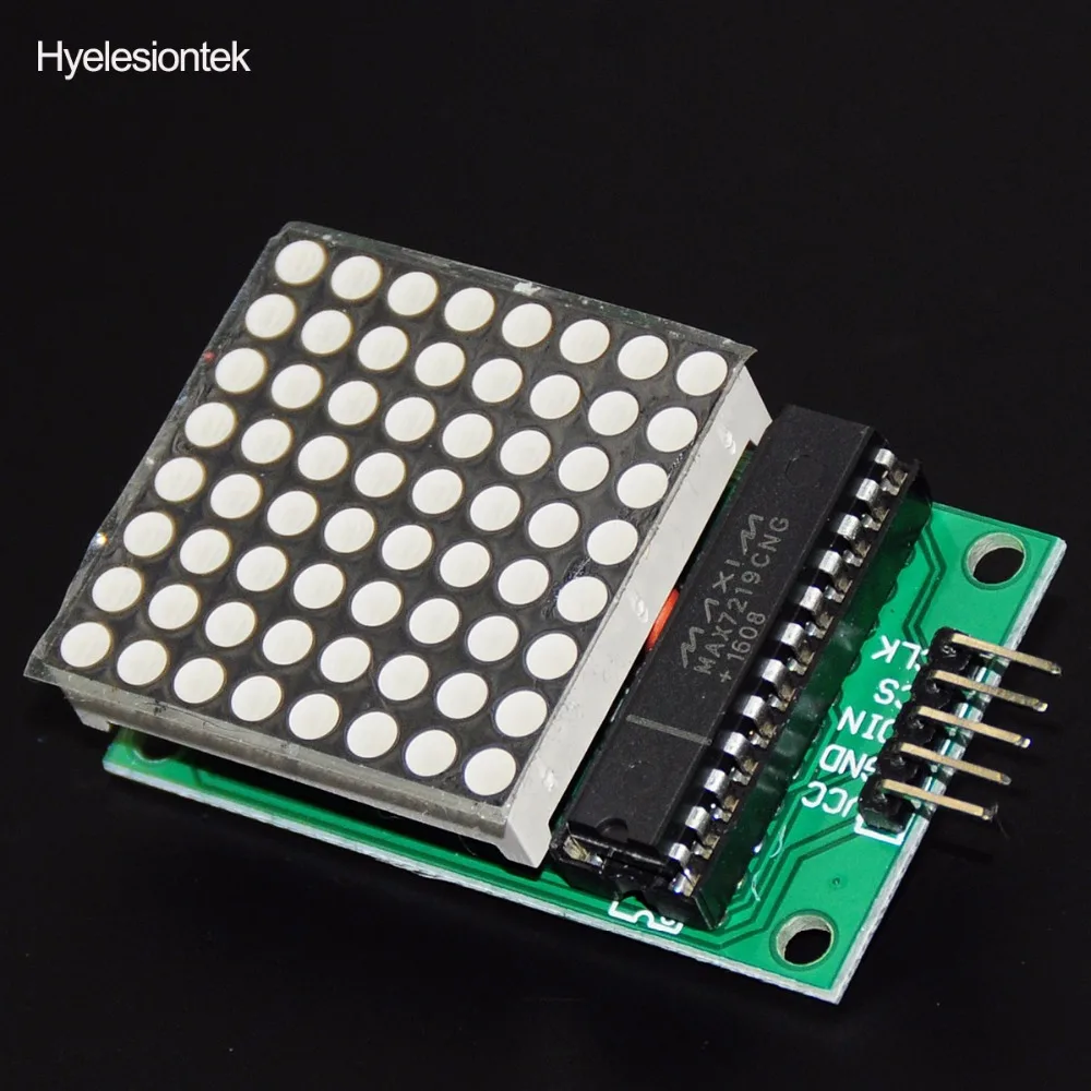 Beli MAX7219 Serial 8X8 Dot Matrix LED Modul UNTUK ARDUINO MAX7219 8X8 Dot Matrix LED Katoda MCU merah Tampilan LED Starter Papan 5 V