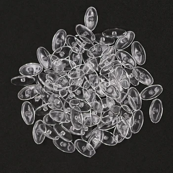 

5Pairs/10pcs Anti Slip Silicone Nose Pads Screw-in For Eyeglasses Eyewear Glasses Accessories (12MM)