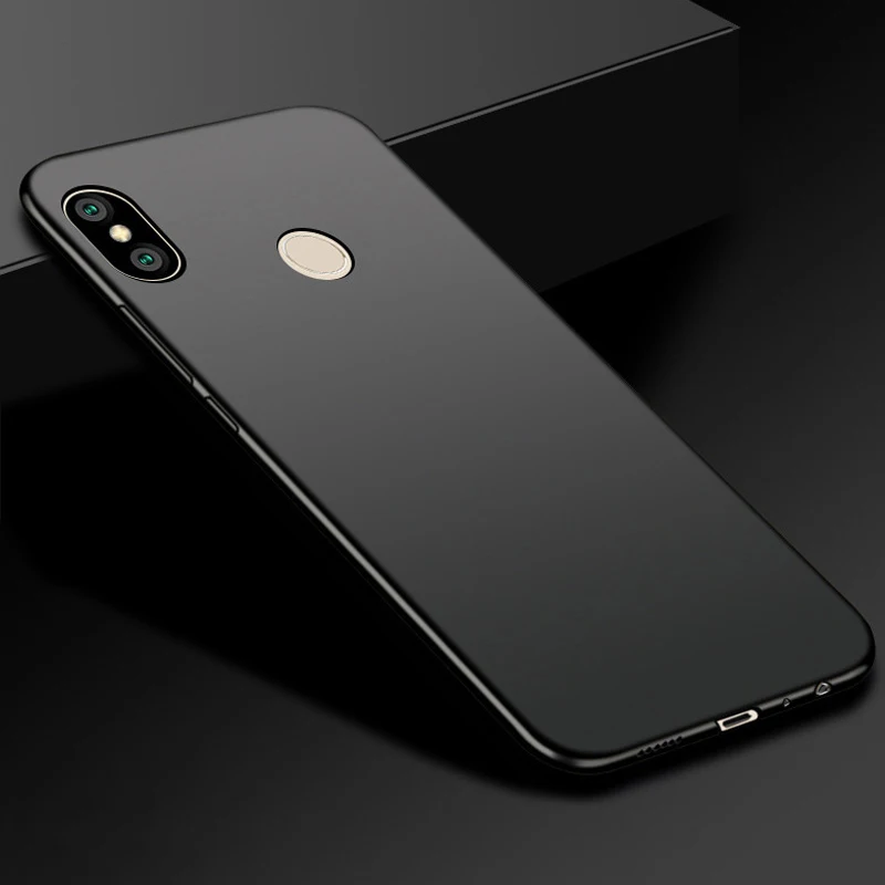 

Silicon Case For Xiaomi Mi A2 Lite Case Full Protection Matte Soft TPU Cover For Xiaomi Mi A2 Lite Redmi 6Pro Bumper Black 5.84"