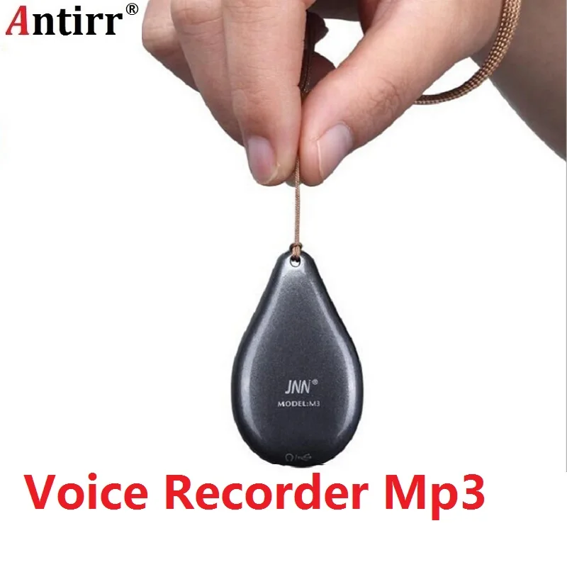 mini hidden Keychain voice recorder Professional Digital 8GB HD noise reduction voice recording Built-in battery free shipping