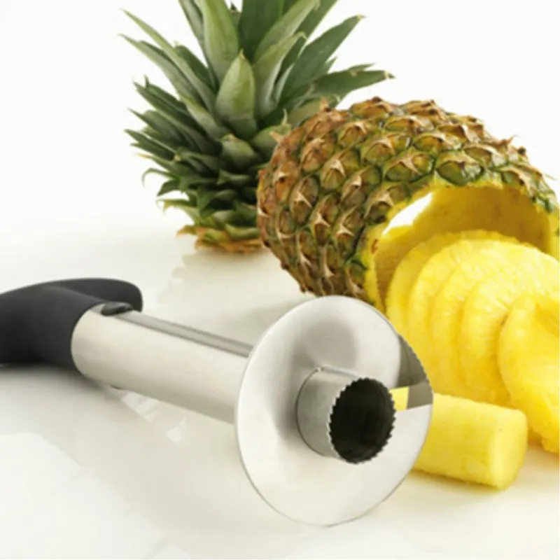Нож для нарезки ананаса, нож из нержавеющей стали, кухонные инструменты для фруктов, кухонные инструменты, аксессуары для кухонных инструментов