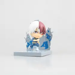 Аниме Мой герой Академии Todoroki Shouto Q Ver ПВХ фигурку Коллекционная модель игрушки куклы 10 см