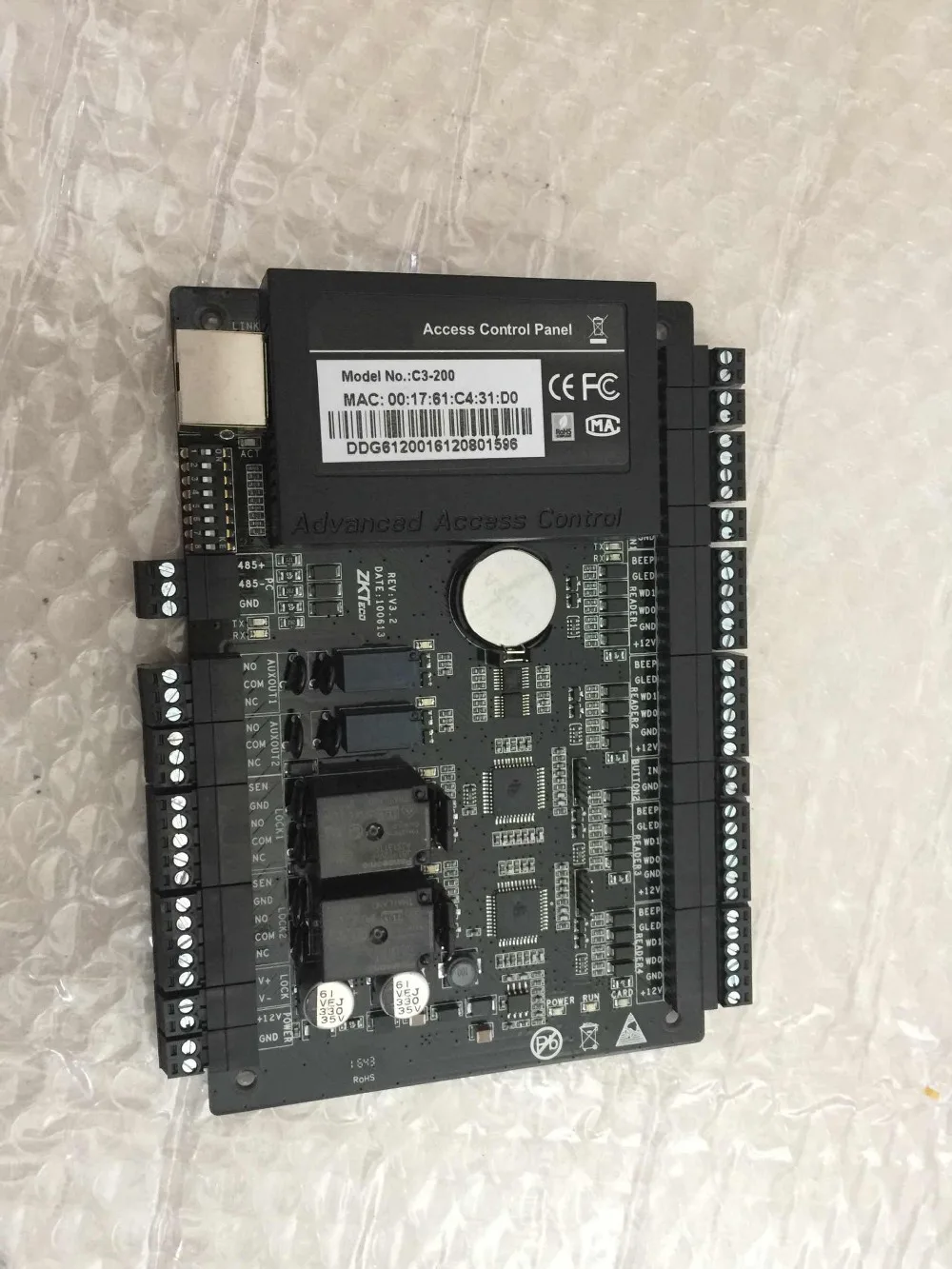 

C3-200 control de acceso C3-200 two doors access controller Access control system with SOFTWARE CARD ACCESS CONTROLLER
