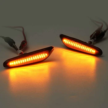 

E90 E91 E92 E93 11.5* 5*2.7cm Lens Turn signal light Luminous For BMW E82 E88 E60 E61 Lighting Side marker Durable Useful