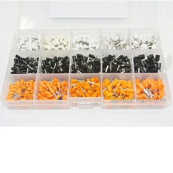 

720pcs/set 3 colors 22~14AWG Wire Copper Crimp Connector Insulated Cord Pin End Terminal Bootlace cooper Ferrules kit set