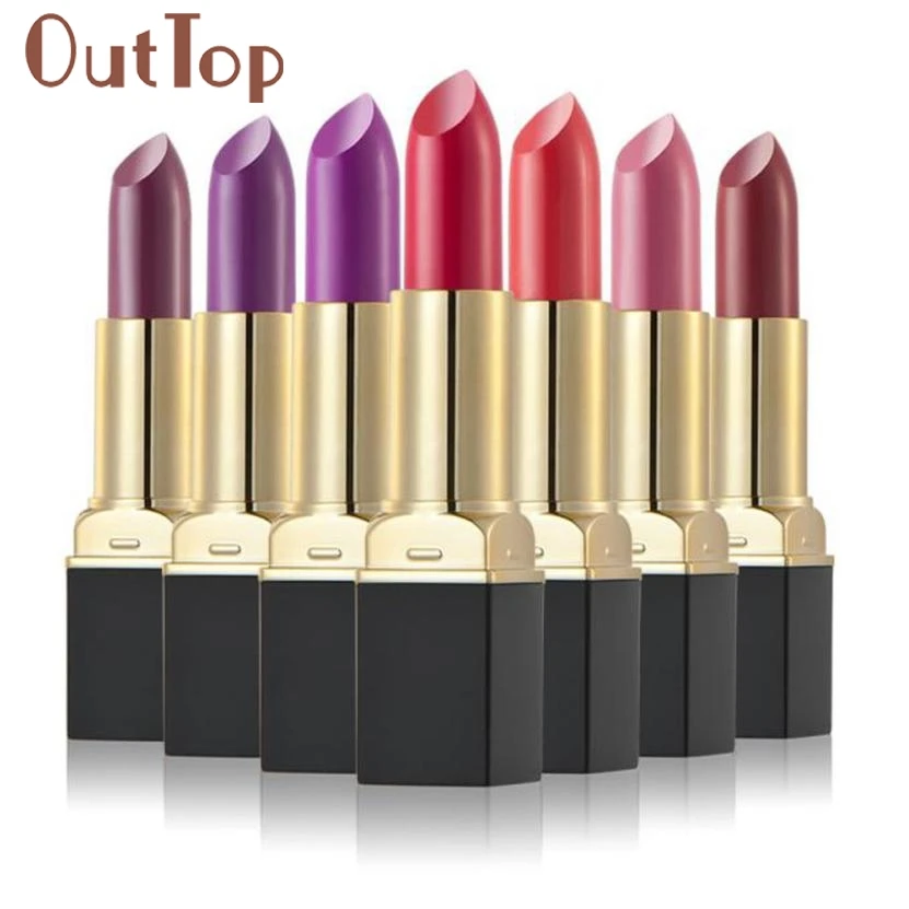 1 Lipstick Set 12 Colors Waterproof Long Lasting Fashion Style Makeup