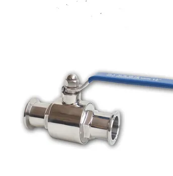

NEW style1-1/2" 1.5" 38MM Sanitary Full Port Ball Valve Clamp Type Ferrule Stainless Steel SS SUS304