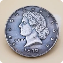 Paquet de pièces de monnaie américaines, 1877 50C, Liberty, demi-Dollar
